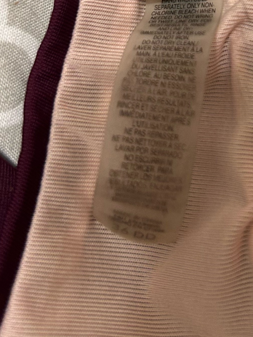 Victoria's Secret Deep Wine Halter Bikini Top - Picture 2 of 2